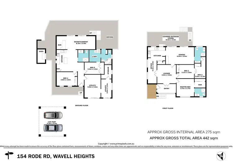 Floorplan of Homely house listing, 154 Rode Road, Wavell Heights QLD 4012