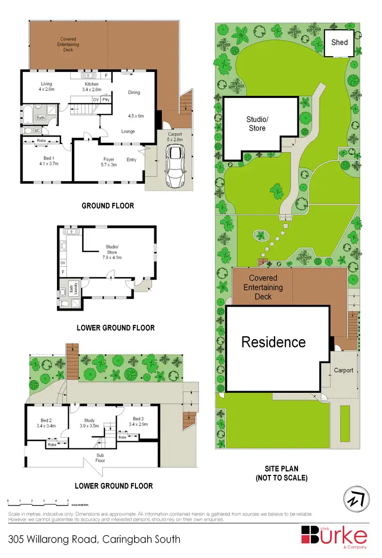 Floorplan of Homely house listing, 305 Willarong Road, Caringbah NSW 2229
