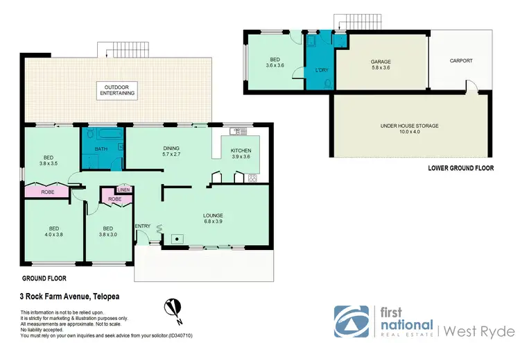 Floorplan of Homely house listing, 3 Rock Farm Avenue, Telopea NSW 2117