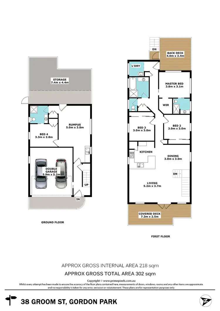 Floorplan of Homely house listing, 38 Groom Street, Gordon Park QLD 4031