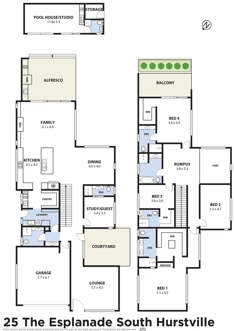 Floorplan of Homely house listing, 25 The Esplanade, South Hurstville NSW 2221