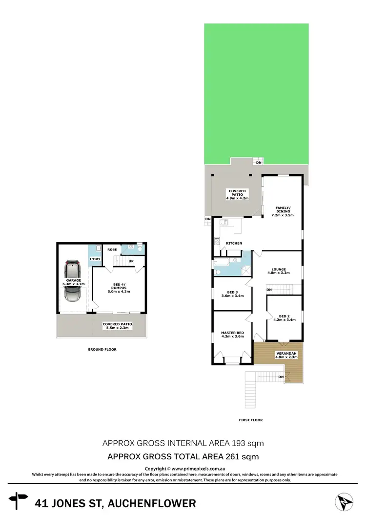Floorplan of Homely house listing, 41 Jones Street, Auchenflower QLD 4066