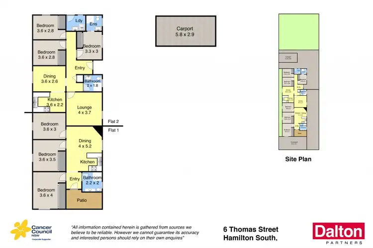 Floorplan of Homely house listing, 6 Thomas Street, Hamilton South NSW 2303