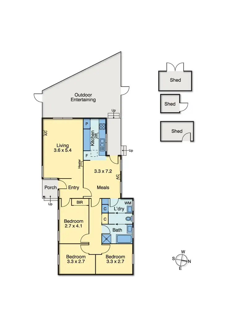 Floorplan of Homely house listing, 29 Carramar Street, Mornington VIC 3931
