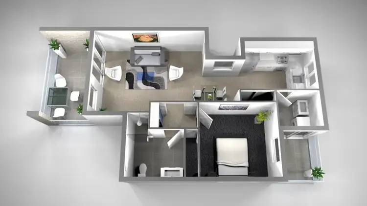 Floorplan of Homely unit listing, 4/4 McKimmie Rd, Palmyra WA 6157
