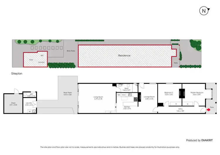Floorplan of Homely house listing, 23 Elm Grove, Brighton VIC 3186