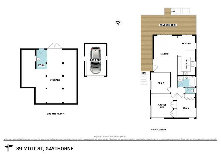 Floorplan of Homely house listing, 39 Mott Street, Gaythorne QLD 4051