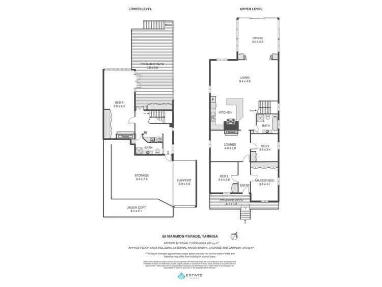 Floorplan of Homely house listing, 55 Marmion Parade, Taringa QLD 4068