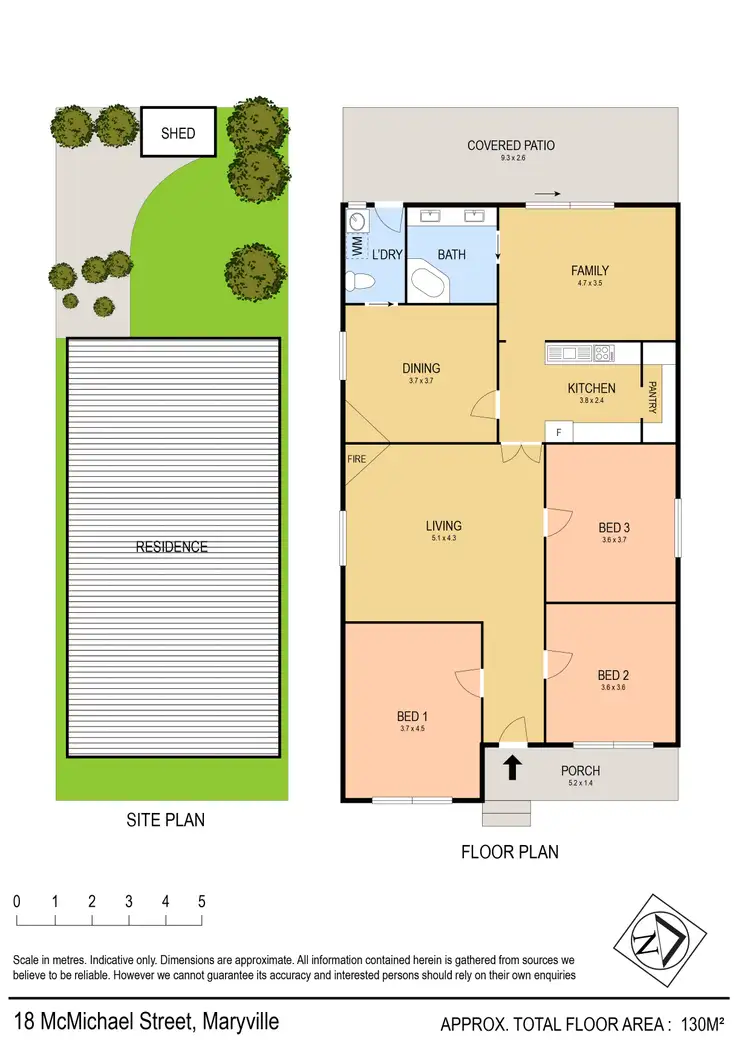 Floorplan of Homely house listing, 18 McMichael St, Maryville NSW 2293