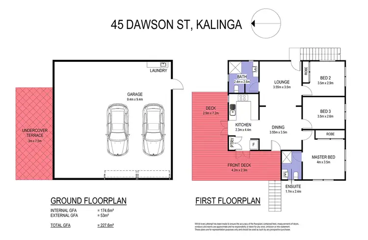 Floorplan of Homely house listing, 45 Dawson Street, Wooloowin QLD 4030