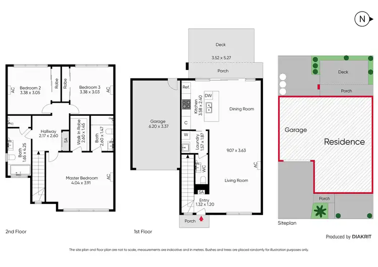 Floorplan of Homely townhouse listing, 65 Sargood Street, Altona VIC 3018