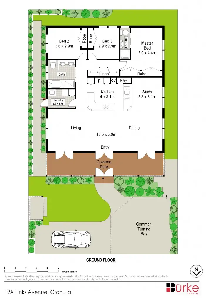 Floorplan of Homely house listing, 12a Links Avenue, Cronulla NSW 2230