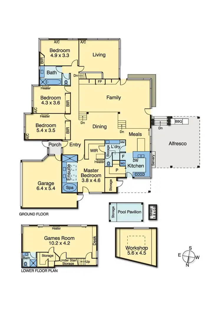 Floorplan of Homely house listing, 10 Bilgola Court, Mount Eliza VIC 3930