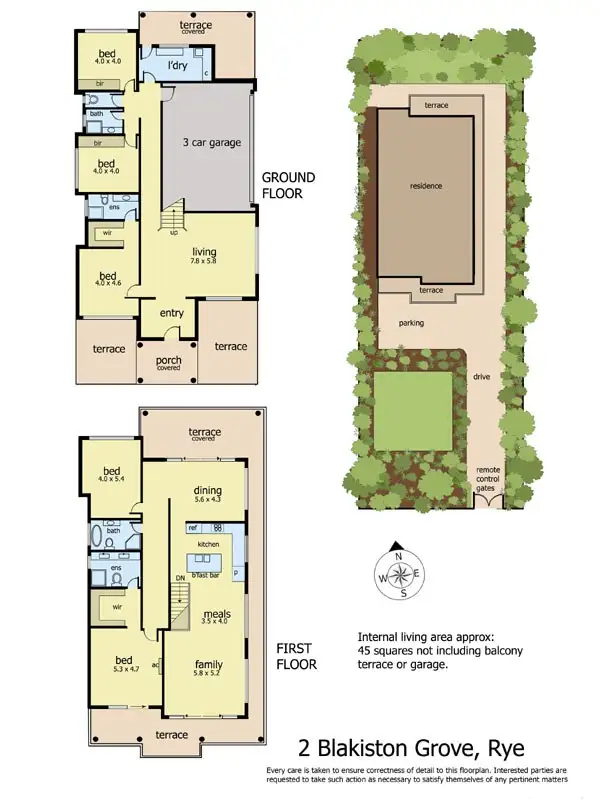 Floorplan of Homely house listing, 2 Blakiston Grove, Rye VIC 3941