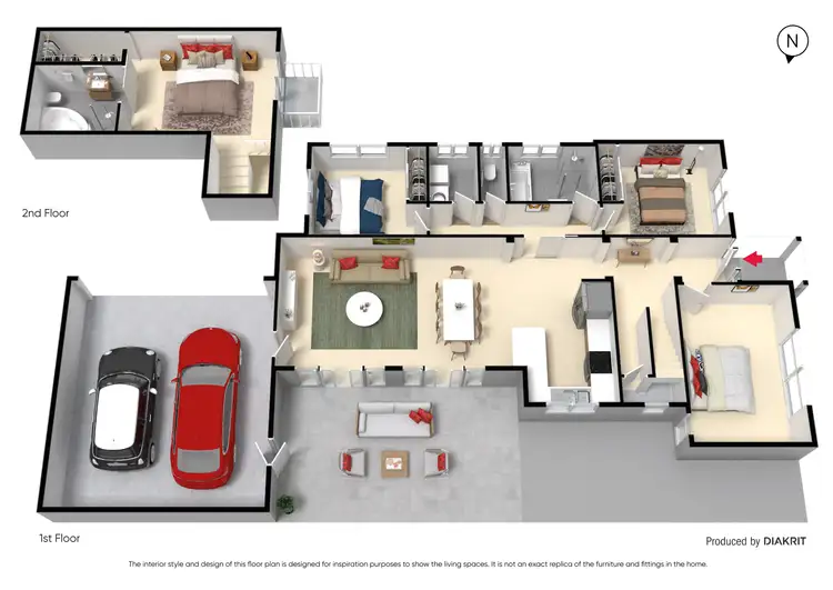 Floorplan of Homely townhouse listing, 1/26 Maidstone Street, Altona VIC 3018