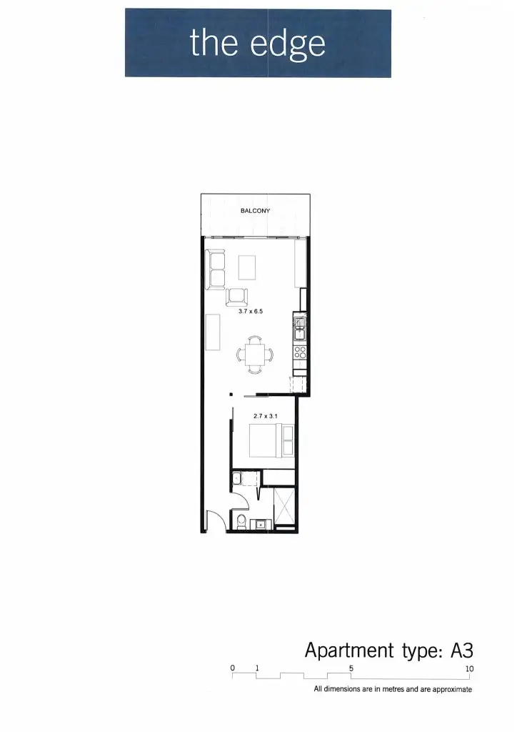 Floorplan of Homely apartment listing, 207/44 Skyline Drive, Maribyrnong VIC 3032
