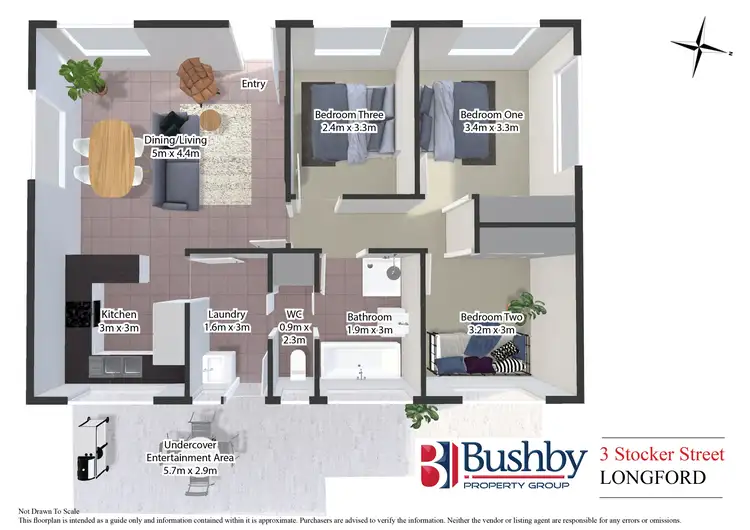 Floorplan of Homely house listing, 3 Stocker Street, Longford TAS 7301
