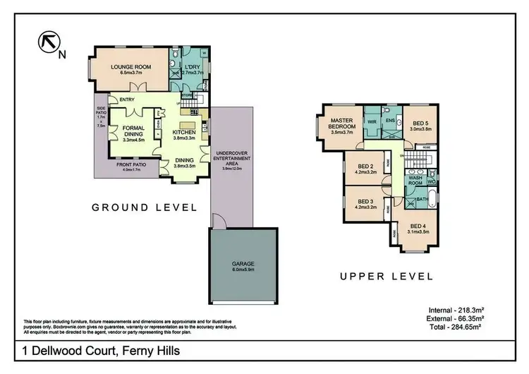 Floorplan of Homely house listing, 1 Dellwood Court, Ferny Hills QLD 4055