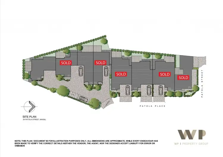 Floorplan of Homely house listing, 1, 2, 5& 7/22 Patola Place, Magill SA 5072