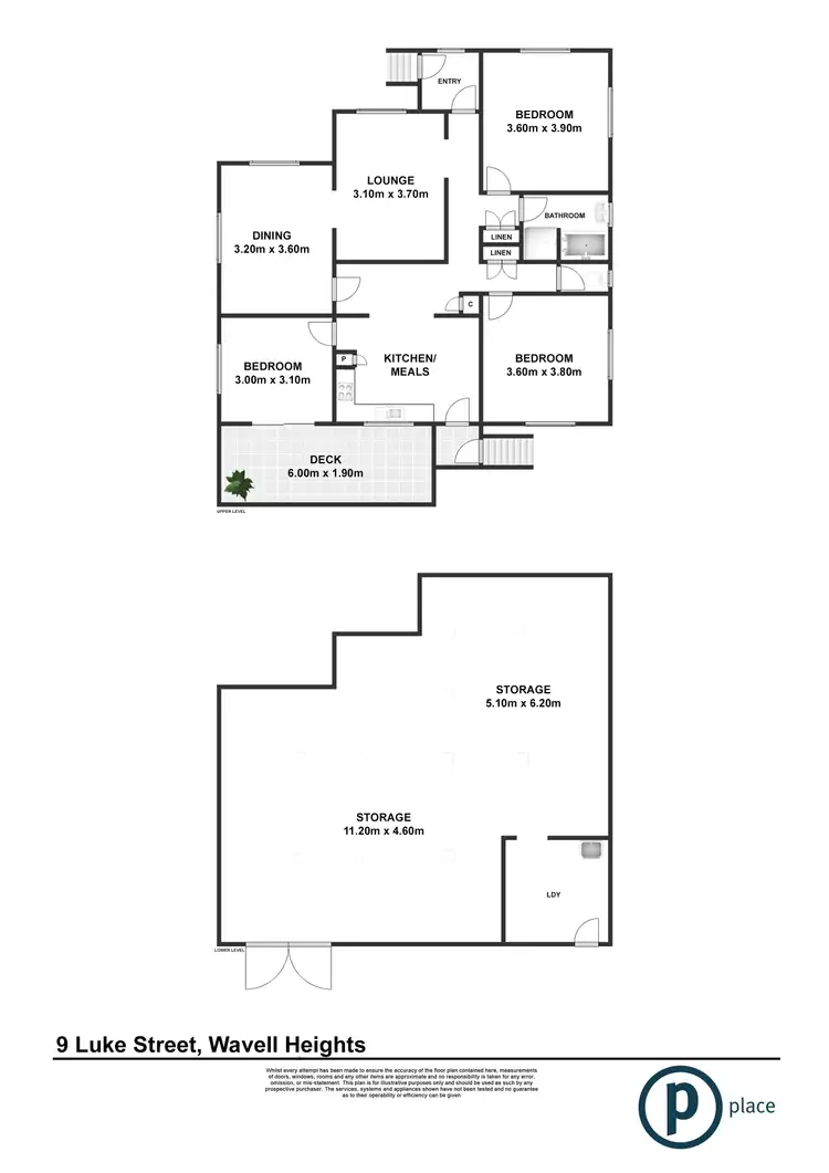 Floorplan of Homely house listing, 9 Luke Street, Wavell Heights QLD 4012
