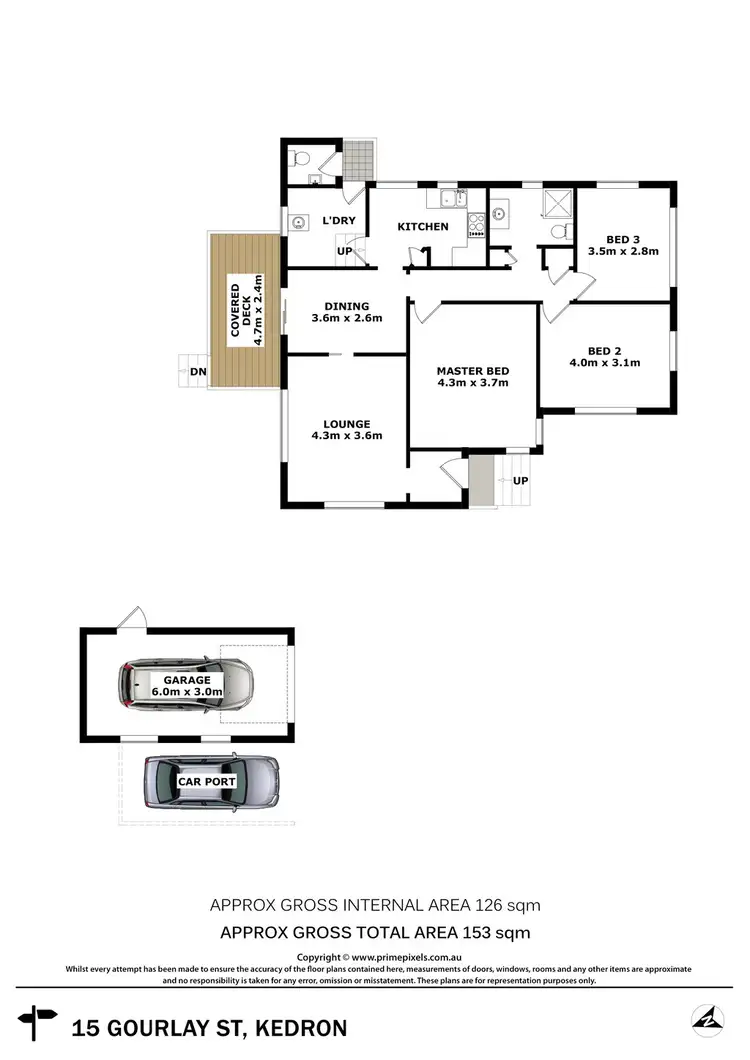 Floorplan of Homely house listing, 15 Gourlay Street, Kedron QLD 4031