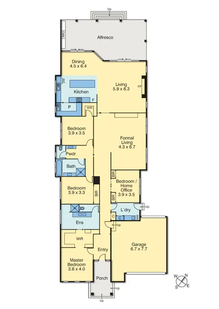 Floorplan of Homely house listing, 24 Queen Street, Mornington VIC 3931