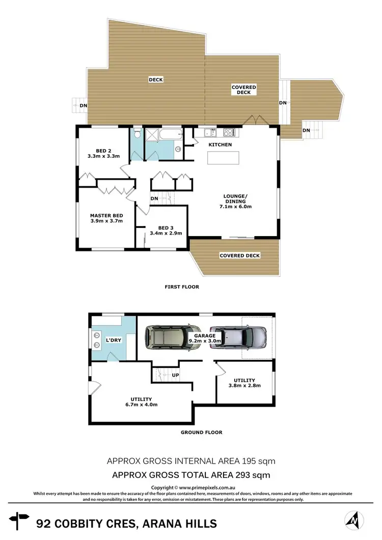 Floorplan of Homely house listing, 92 Cobbity Crescent, Arana Hills QLD 4054