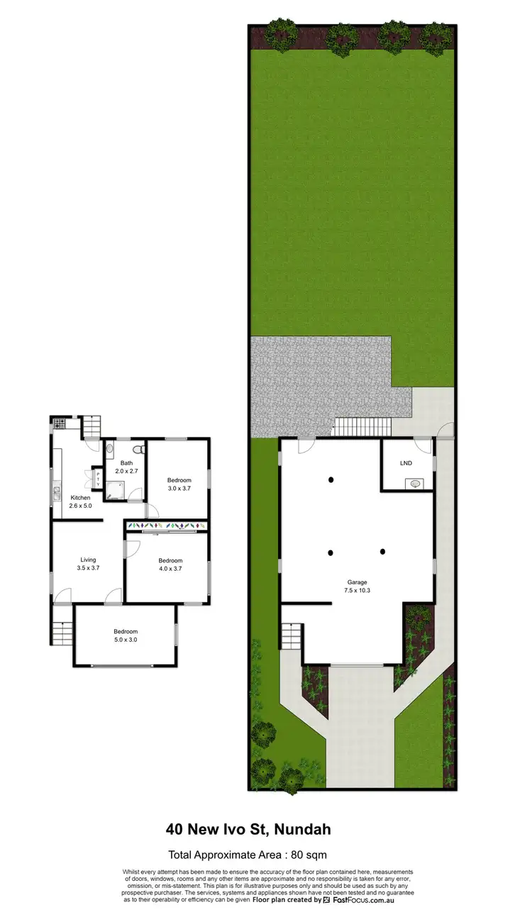 Floorplan of Homely house listing, 40 New Ivo Street, Nundah QLD 4012