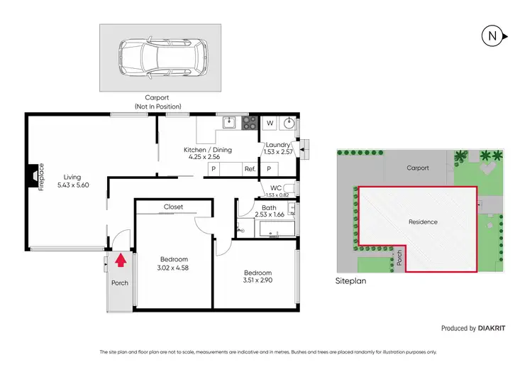 Floorplan of Homely unit listing, 7/459 Waterdale Road, Heidelberg West VIC 3081