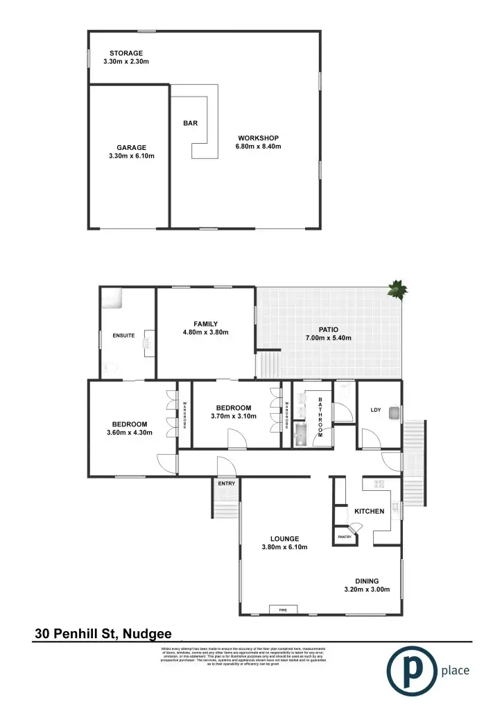 Floorplan of Homely house listing, 30 Penhill Street, Nudgee QLD 4014