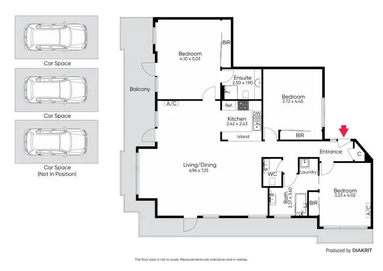 Floorplan of Homely apartment listing, 44/100 Commercial Road, South Yarra VIC 3141