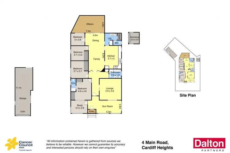 Floorplan of Homely house listing, 4 Main Road, Cardiff Heights NSW 2285