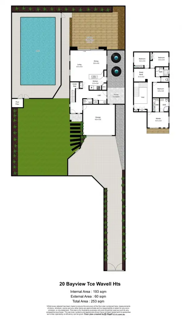 Floorplan of Homely house listing, 20 Bayview Terrace, Wavell Heights QLD 4012