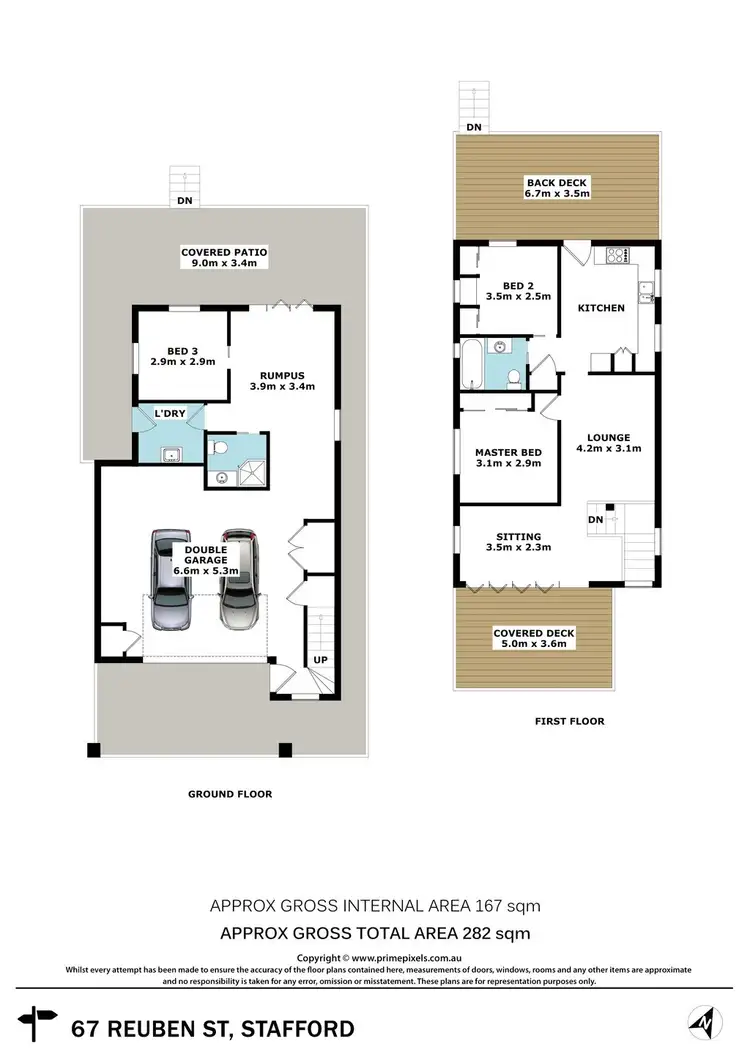 Floorplan of Homely house listing, 67 Reuben Street, Stafford QLD 4053
