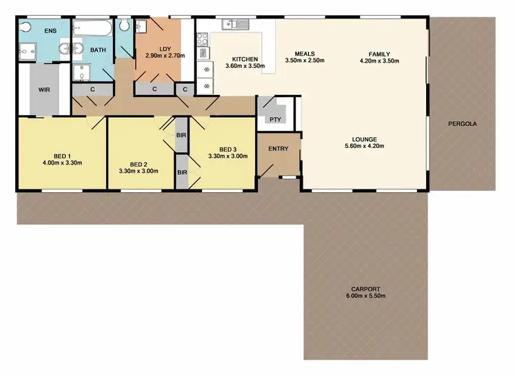Floorplan of Homely house listing, 48 Sherwin Street, Whittlesea VIC 3757