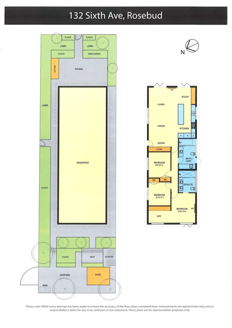 Floorplan of Homely house listing, 132 Sixth Avenue, Rosebud VIC 3939