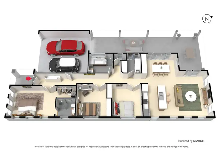 Floorplan of Homely house listing, 5 Cobaw Circuit, Caroline Springs VIC 3023