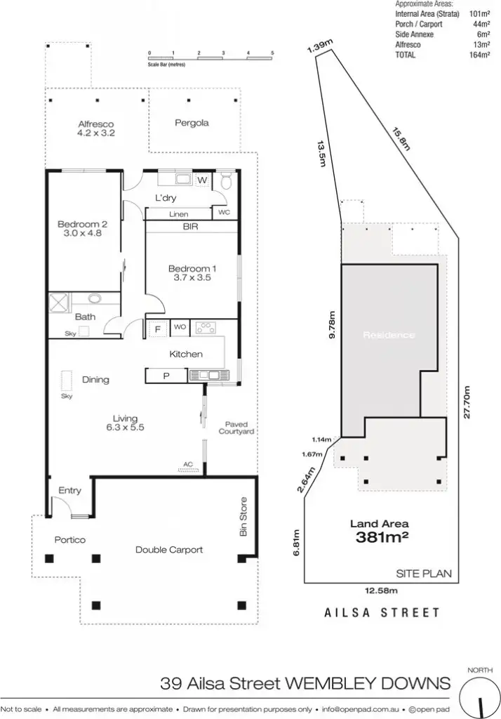 Floorplan of Homely house listing, 39 Ailsa Street, Wembley Downs WA 6019