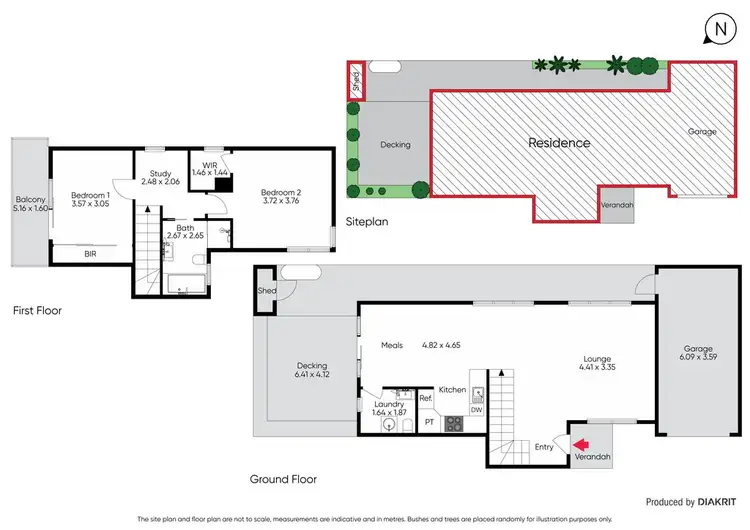 Floorplan of Homely townhouse listing, 3/24 Lorensen Avenue, Coburg North VIC 3058