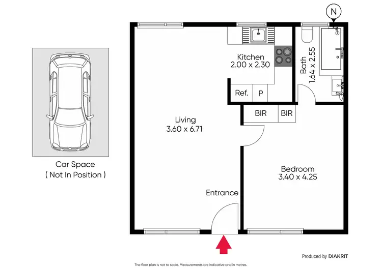 Floorplan of Homely apartment listing, 18/563 Glenferrie Road, Hawthorn VIC 3122