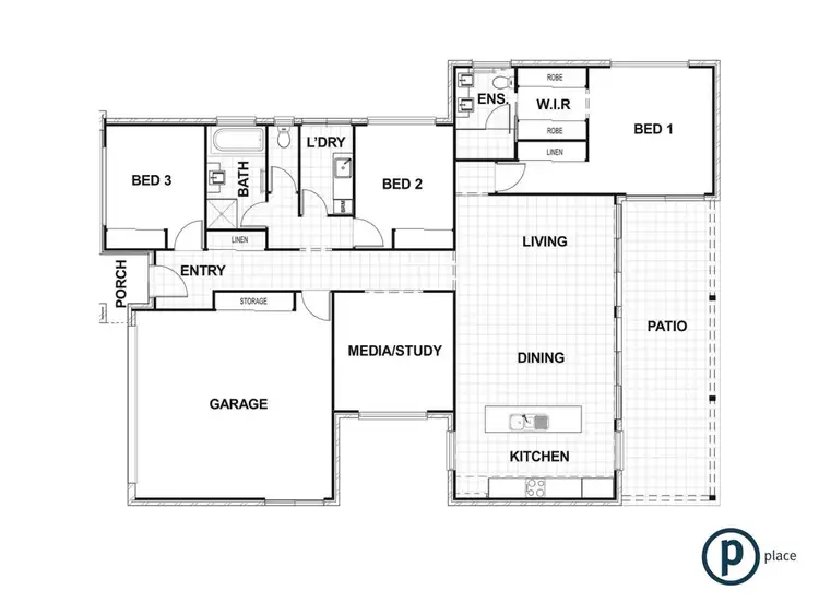 Floorplan of Homely house listing, 23 O'Doherty Circuit, Nudgee QLD 4014
