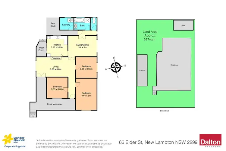 Floorplan of Homely house listing, 66 Elder Street, Lambton NSW 2299