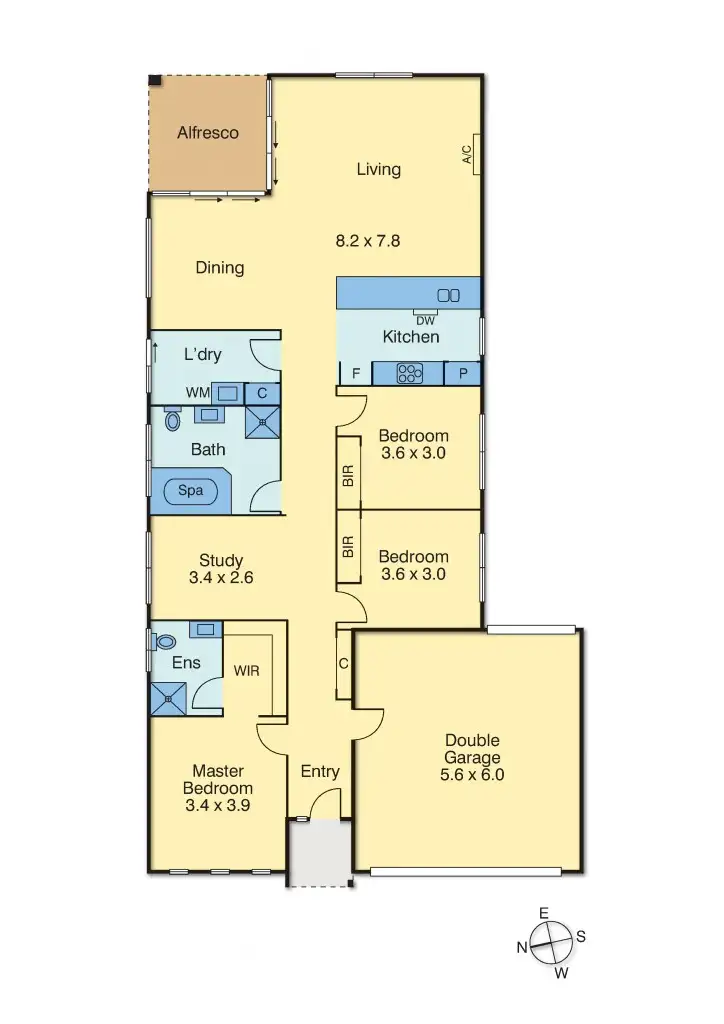 Floorplan of Homely house listing, 52 Elspeth Circuit, Mount Martha VIC 3934