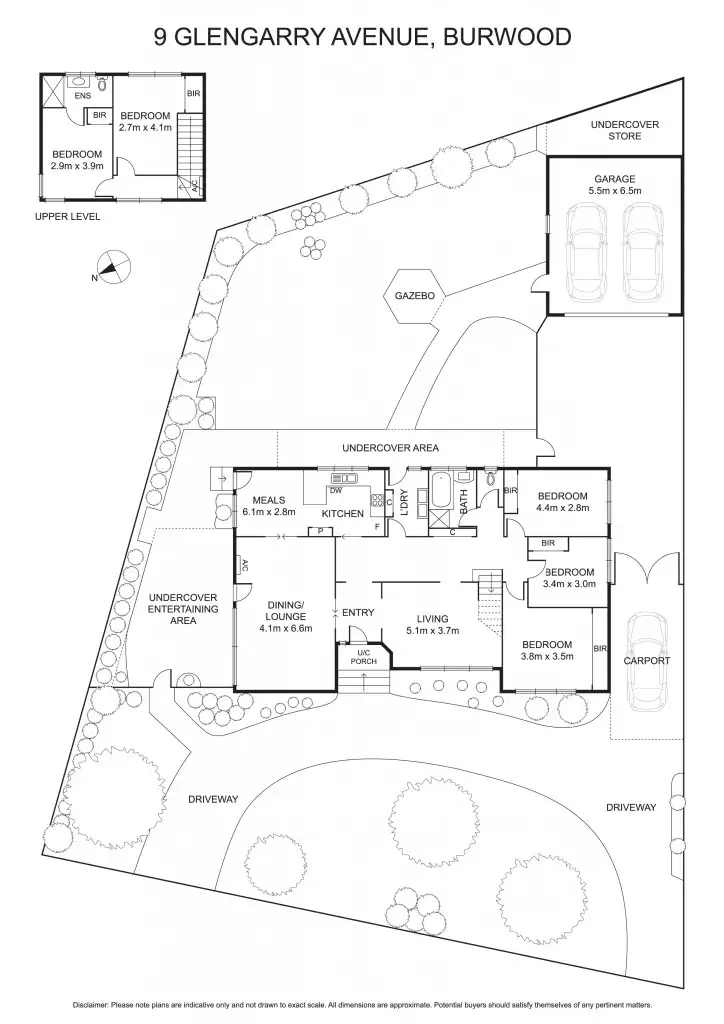 Floorplan of Homely house listing, 9 Glengarry Avenue, Burwood VIC 3125