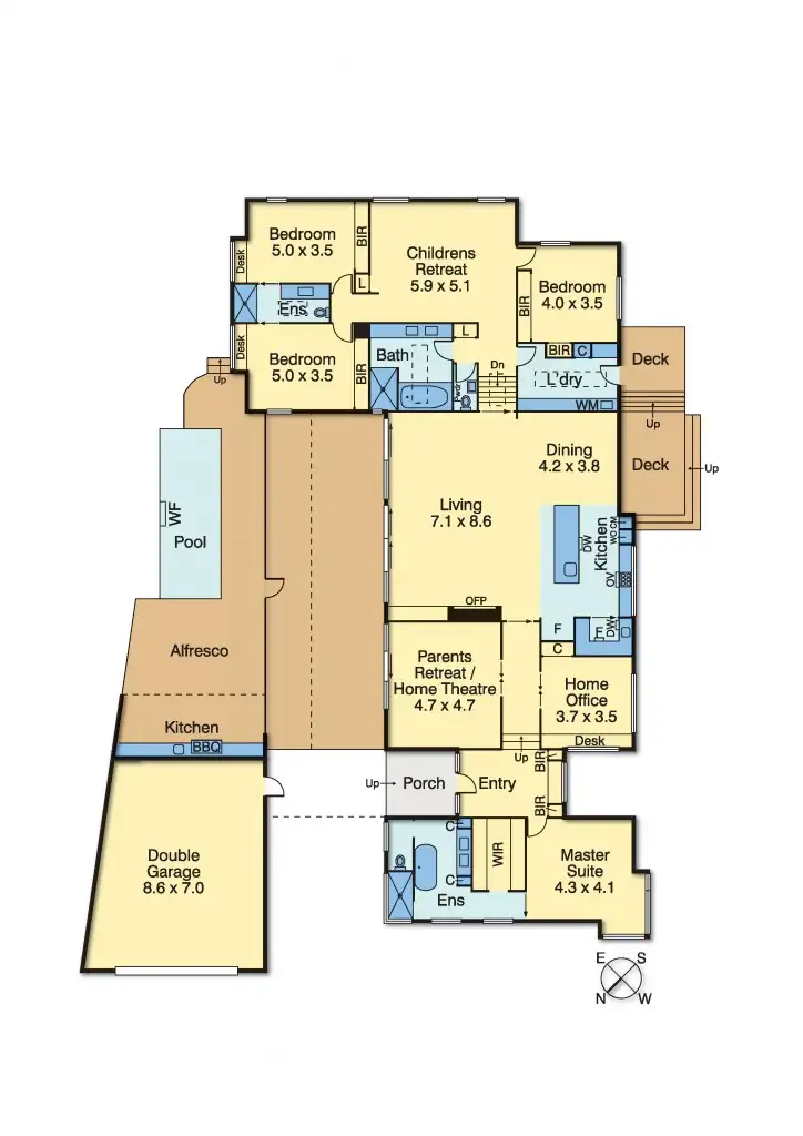 Floorplan of Homely house listing, 9a Glen Shian Crescent, Mount Eliza VIC 3930