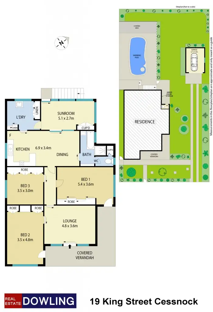 Floorplan of Homely house listing, 19 King Street, Cessnock NSW 2325