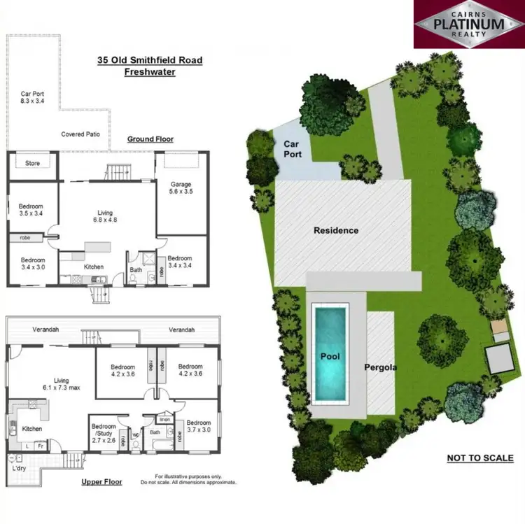 Floorplan of Homely house listing, 35 Old Smithfield Road, Freshwater QLD 4870