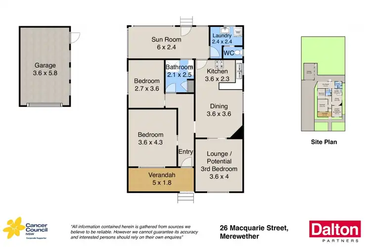 Floorplan of Homely house listing, 26 Macquarie Street, Merewether NSW 2291
