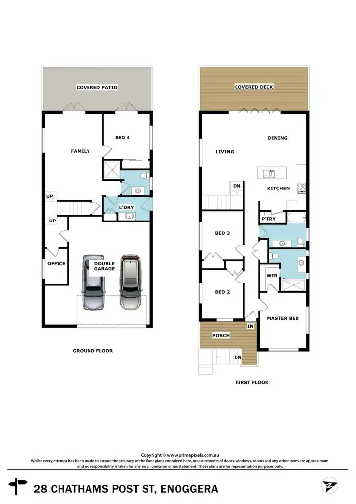 Floorplan of Homely house listing, 28 Chathams Post Street, Enoggera QLD 4051