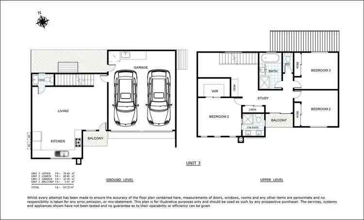 Floorplan of Homely townhouse listing, 3/16 Sizer Street, Everton Park QLD 4053
